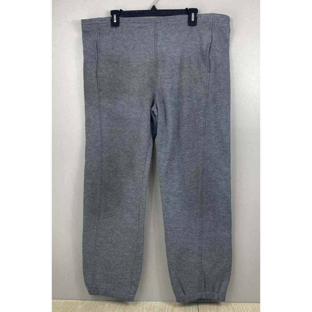 Christian Dior Monsieur Gray Fleece Sweatpants Men's Size XL with 29" Inseam